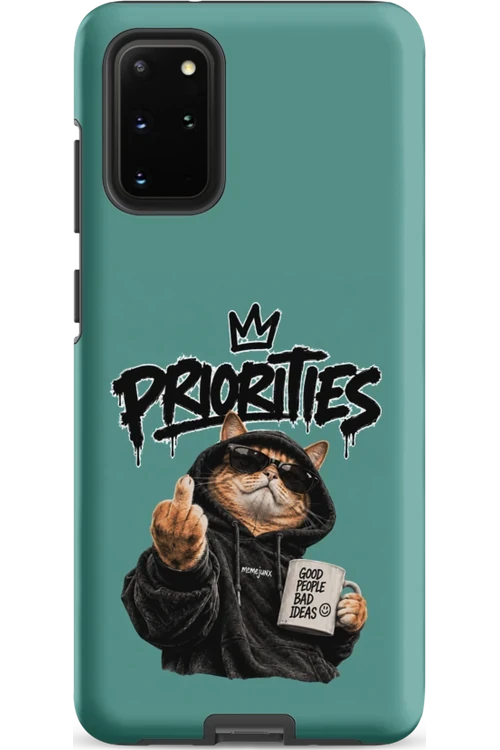 Cat With Priorities Attitude - Phone Case